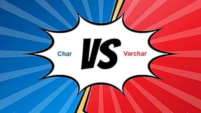Difference between char and varchar